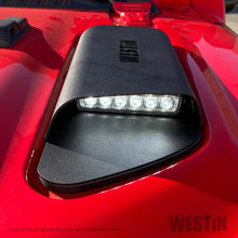 Load image into Gallery viewer, Westin 18-20 Jeep Wrangler JL 2dr LED Hood Scoops - Textured Black
