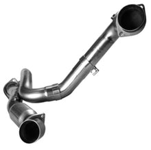 Load image into Gallery viewer, Kooks 01-06 GM 1500 Series Truck 3in GREEN Cat Dual Conn. Pipes that go to OEM Out. SS
