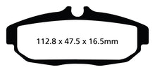 Load image into Gallery viewer, EBC 12 Ford Mustang 5.8 Supercharged (GT500) Shelby Yellowstuff Rear Brake Pads
