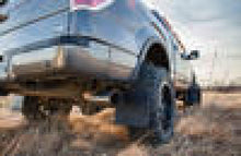 Load image into Gallery viewer, Husky Liners GM 99-16 Silverado/Sierra 12in W Black Top &amp; Weight Kick Back Front Mud Flaps
