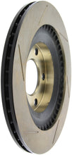 Load image into Gallery viewer, StopTech Power Slot 93-95 Mazda RX-7 SportStop Slotted Rear Left Rotor
