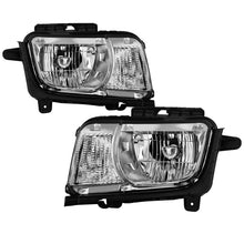 Load image into Gallery viewer, xTune 10-13 Chevrolet Camaro OEM Style Halogen Headlights - Chrome (HD-JH-CCAM10-OE-C)
