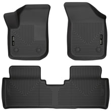 Load image into Gallery viewer, Husky Liners 2017 Buick Envision Weatherbeater Black Front &amp; 2nd Seat Floor Liners
