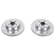 Load image into Gallery viewer, Power Stop 07-18 BMW X5 Rear Evolution Drilled &amp; Slotted Rotors - Pair
