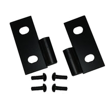 Load image into Gallery viewer, Rugged Ridge 76-06 Jeep CJ / Jeep Wrangler Black Lower Door Hinge Brackets
