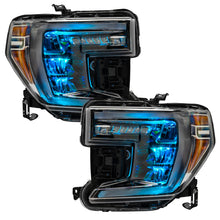 Load image into Gallery viewer, Oracle 19-21 Silverado/Sierra 1500 RGB Demon Eye Headlight Upgrade Kit - ColorSHIFT w/o Controller
