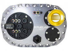 Load image into Gallery viewer, Fuelab Quick Service Surge Tank w/49614 Lift Pump &amp; No Surge Pump - Titanium
