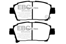 Load image into Gallery viewer, EBC 03-07 Scion XA 1.5 Greenstuff Front Brake Pads
