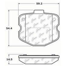 Load image into Gallery viewer, StopTech Street Touring 06-09 Chvy Corvette Z06 Rear Brake Pads

