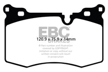 Load image into Gallery viewer, EBC Brakes Bluestuff Street and Track Day Brake Pads
