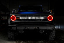 Load image into Gallery viewer, Oracle 21-22 Ford Bronco Headlight Halo Kit w/DRL Bar - Base Headlights ColorSHIFT -w/2.0 Controller
