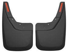 Load image into Gallery viewer, Husky Liners 14 Chevrolet Silverado 1500 Black Custom Mud Guards
