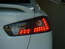 Load image into Gallery viewer, Spyder Mitsubishi Lancer/Evolution X 08-14 LED Tail Lights Smke ALT-YD-MITEVO1008-LED-SM
