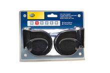 Load image into Gallery viewer, Hella Horn Kit Bl Blk Trumpet 12V Univ
