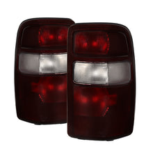 Load image into Gallery viewer, Xtune GMC Yukon 00-06 OEM Style Tail Lights w/ Black Rim Red Smoked ALT-JH-CSUB00-OE-RSM
