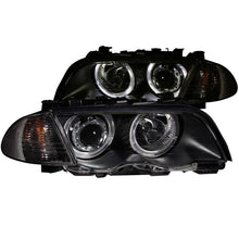 Load image into Gallery viewer, ANZO 1999-2001 BMW 3 Series E46 Projector Headlights w/ Halo Black (CCFL)
