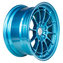 Load image into Gallery viewer, Enkei NT03+M 18x9.5 5x114.3 40mm Offset 72.6mm Bore Emerald Blue Wheel MOQ 40
