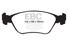 Load image into Gallery viewer, EBC 98-05 Volvo C70 2.3 Turbo T5 (16in Wheels) Redstuff Front Brake Pads
