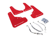 Load image into Gallery viewer, Rally Armor 2012-18 Fiat 500 (Pop/Sport/Lounge/Abarth) Red Mud Flap w/ White Logo
