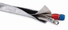 Load image into Gallery viewer, DEI Heat Shroud 2-1/2in x 3ft - Aluminized Sleeving-Hook and Loop Edge
