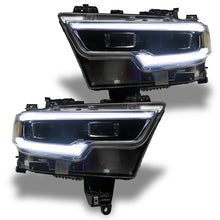 Load image into Gallery viewer, Oracle 19-21 RAM 1500 Headlight DRL Upgrade Kit Proj. LED - ColorSHIFT RGBW+A w/ Simple Controller
