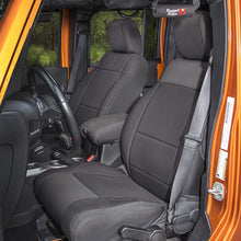 Load image into Gallery viewer, Rugged Ridge Seat Cover Kit Black 11-18 Jeep Wrangler JK 2dr
