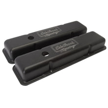 Load image into Gallery viewer, Edelbrock Valve Cover Victor Series Chevrolet 1959-1986 262-400 CI V8 Low Black
