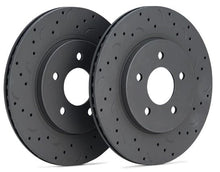 Load image into Gallery viewer, Hawk Talon 18-20 Jeep Wrangler Drilled And Slotted Front Brake Rotor Set
