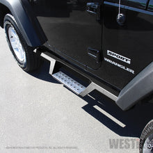 Load image into Gallery viewer, Westin 07-18 Jeep Wrangler JK 2dr. HDX Stainless Drop Nerf Step Bars - Tex. Blk
