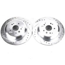 Load image into Gallery viewer, Power Stop 14-16 Acura MDX Rear Evolution Drilled &amp; Slotted Rotors - Pair

