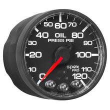 Load image into Gallery viewer, Autometer Spek-Pro - Nascar 2-1/16in Oil Press 0-120 psi Bfb Ecu

