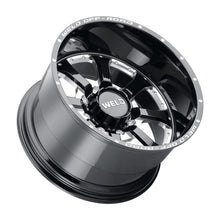 Load image into Gallery viewer, Weld Off-Road W125 20X9 Granada Eight 8X180 ET00 BS5.00 Gloss Black MIL 124.3
