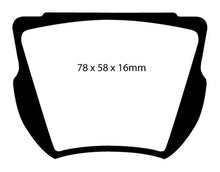 Load image into Gallery viewer, EBC 59-64 Daimler SP250 2.5 Greenstuff Front Brake Pads
