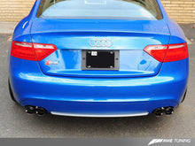 Load image into Gallery viewer, AWE Tuning Audi B8 S5 4.2L Track Edition Exhaust System - Diamond Black Tips
