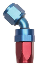 Load image into Gallery viewer, Russell Performance -12 AN Red/Blue 45 Degree Full Flow Swivel Hose End
