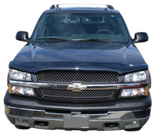 Load image into Gallery viewer, AVS 02-06 Chevy Avalanche 1500 (w/Body Hardware) High Profile Bugflector II Hood Shield - Smoke
