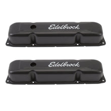 Load image into Gallery viewer, Edelbrock Valve Cover Signature Series Chrysler 1958-1979 361-440 V8 Black
