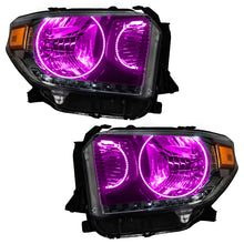 Load image into Gallery viewer, Oracle 14-17 Toyota Tundra SMD HL - Dual Halo Kit - ColorSHIFT w/ BC1 Controller
