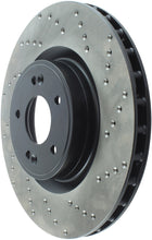 Load image into Gallery viewer, StopTech Power Slot 10-13 Hyundai Genesis Coupe Track &amp; R-Spec Front Left Drilled Rotor
