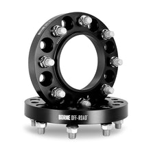 Load image into Gallery viewer, Mishimoto Borne Off-Road Wheel Spacers 8x165.1 116.7 25 M14 Black
