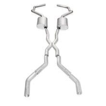 Load image into Gallery viewer, Stainless Works Chevy Camaro 1967-69 Exhaust 3in Stainless with X-Pipe
