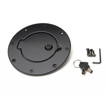 Load image into Gallery viewer, Rampage 2007-2018 Jeep Wrangler(JK) Billet Style Gas Cover - Black
