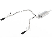 Load image into Gallery viewer, Borla 09-17 Ram 1500 5.7L V8 5in Single Tip Black Chrome Cat-Back Touring Exhaust Through Bumper
