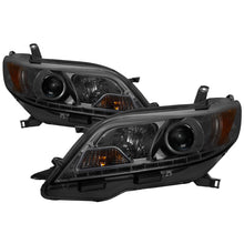 Load image into Gallery viewer, Spyder 11-14 Toyota Sienna Projector Headlights - DRL LED - Smoke PRO-YD-TSEN11-DRL-SM
