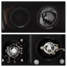 Load image into Gallery viewer, Spyder Dodge Ram 1500 02-05 03-05 Projector Headlights LED Halo LED Blk Smke PRO-YD-DR02-HL-BSM
