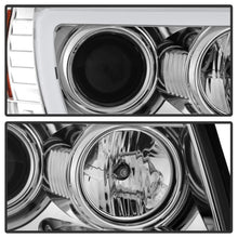 Load image into Gallery viewer, Spyder Toyota Tacoma 05-11 Projector Headlights - Light Bar DRL - Chrome PRO-YD-TT05V2-LB-C
