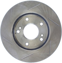 Load image into Gallery viewer, StopTech Power Slot 94-96 Nissan 240SX Front Left Slotted Rotor
