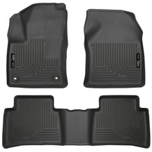 Load image into Gallery viewer, Husky Liners 2016 Toyota Prius Weatherbeater Black Front &amp; 2nd Seat Floor Liners (Footwell Coverage)
