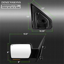 Load image into Gallery viewer, Xtune Ford F150 07-14 Power Heated Amber LED Signal OE Mirror Left MIR-03349EH-P-L

