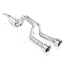 Load image into Gallery viewer, Stainless Works 2006-09 Trailblazer SS 6.0L 2-1/2in S-Tube Exhaust Y-Pipe Side Bumper Exit
